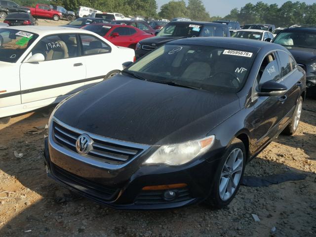 WVWHL73C59E560041 - 2009 VOLKSWAGEN CC LUXURY BLACK photo 2