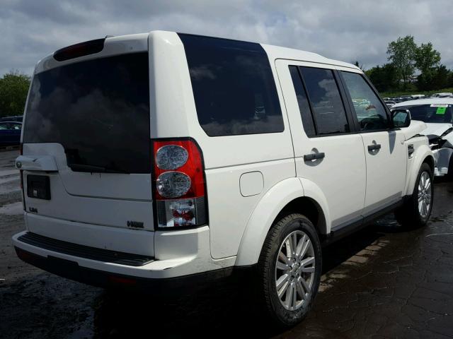 SALAK2D44AA536431 - 2010 LAND ROVER LR4 HSE LU WHITE photo 4