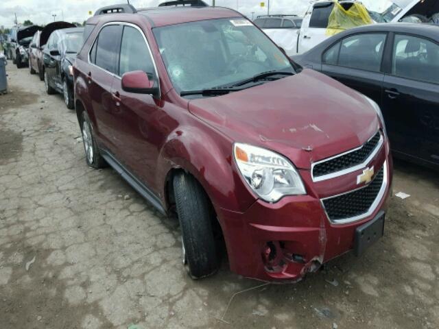 2CNALDEW0A6202759 - 2010 CHEVROLET EQUINOX RED photo 1