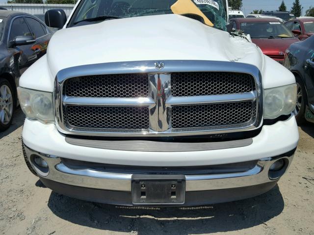 1D7HA18Z02S724664 - 2002 DODGE RAM 1500 WHITE photo 7