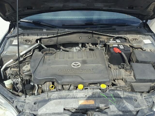 1YVHP80CX55M06606 - 2005 MAZDA 6 I Gris photo 7