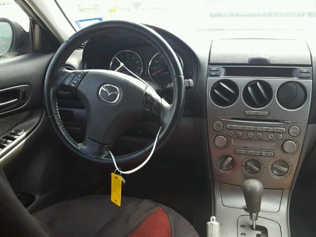 1YVHP80CX55M06606 - 2005 MAZDA 6 I Gris photo 9