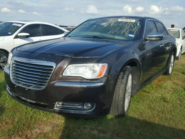 2C3CCAKT8CH314176 - 2012 CHRYSLER 300C BLUE photo 2