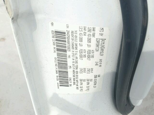 2A4GM68406R769829 - 2006 CHRYSLER PACIFICA T WHITE photo 10