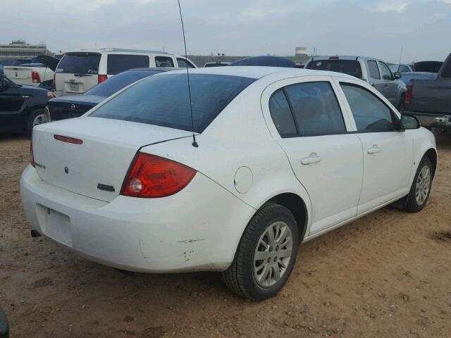 1G1AT58H997107399 - 2009 CHEVROLET COBALT WHITE photo 4