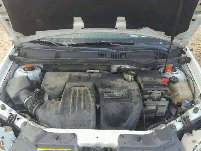 1G1AT58H997107399 - 2009 CHEVROLET COBALT WHITE photo 7