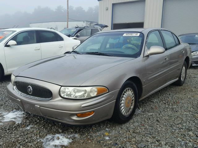 1G4HP54K7Y4169083 - 2000 BUICK LESABRE CU TAN photo 2