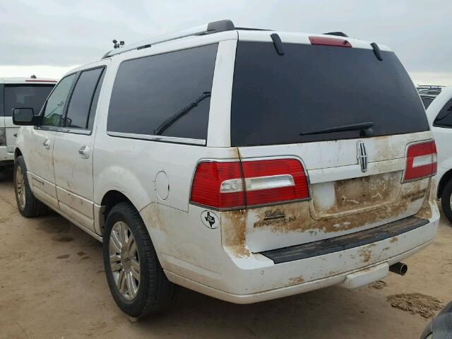 5LMJJ3H56DEL09573 - 2013 LINCOLN NAVIGATOR WHITE photo 3