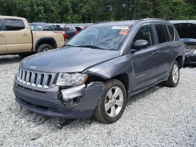 1J4NT1FB6BD253065 - 2011 JEEP COMPASS SP GRAY photo 2