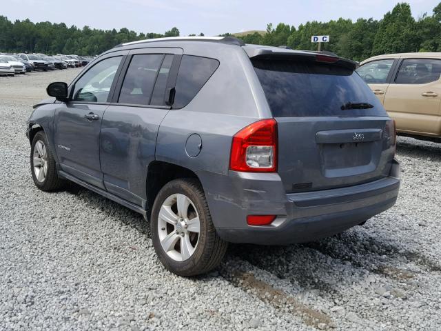 1J4NT1FB6BD253065 - 2011 JEEP COMPASS SP GRAY photo 3