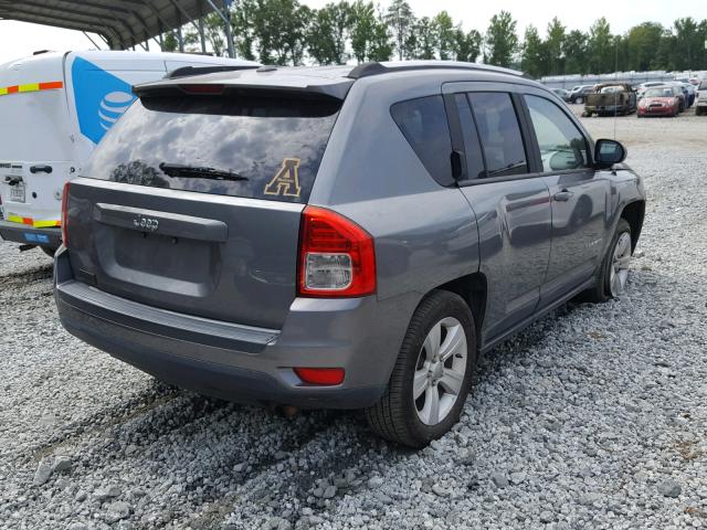 1J4NT1FB6BD253065 - 2011 JEEP COMPASS SP GRAY photo 4