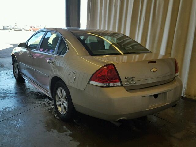 2G1WF5E3XC1231448 - 2012 CHEVROLET IMPALA 棕色 照片 3