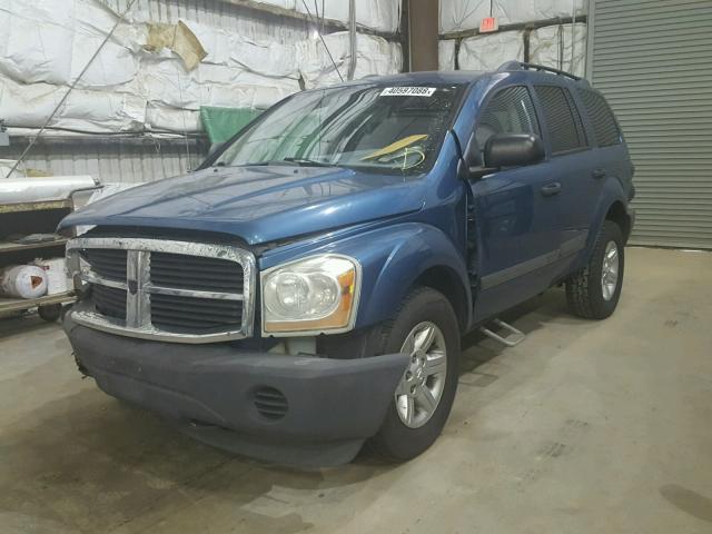 1D4HB38N15F621009 - 2005 DODGE DURANGO ST BLUE photo 2