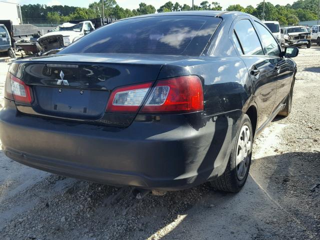 4A32B3FF1BE031065 - 2011 MITSUBISHI GALANT ES BLACK photo 4