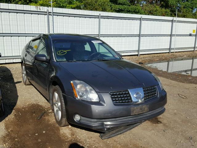 1N4BA41E64C906736 - 2004 NISSAN MAXIMA SE GRAY photo 1