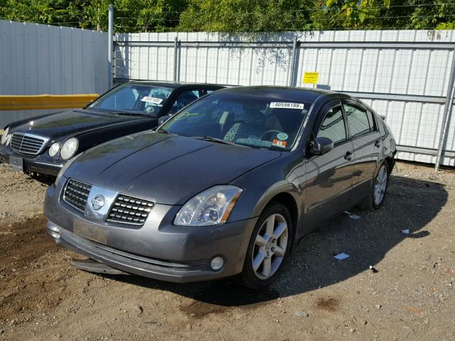 1N4BA41E64C906736 - 2004 NISSAN MAXIMA SE GRAY photo 2