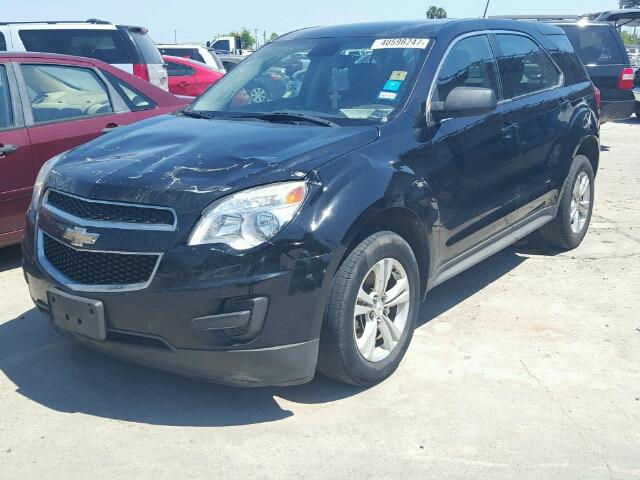 2GNALAEK9F1108049 - 2015 CHEVROLET EQUINOX LS BLACK photo 2