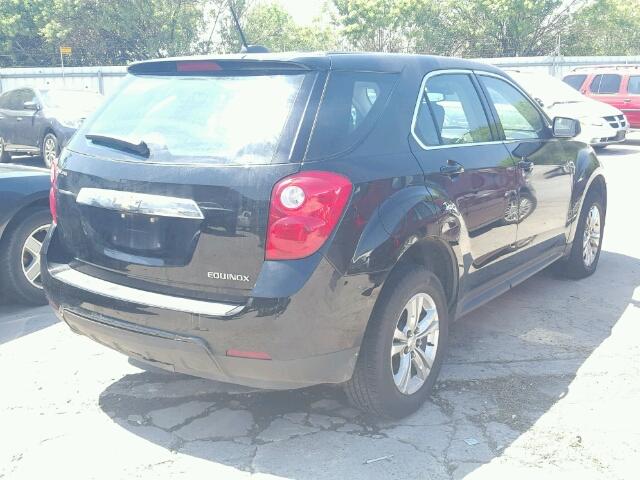 2GNALAEK9F1108049 - 2015 CHEVROLET EQUINOX LS BLACK photo 4