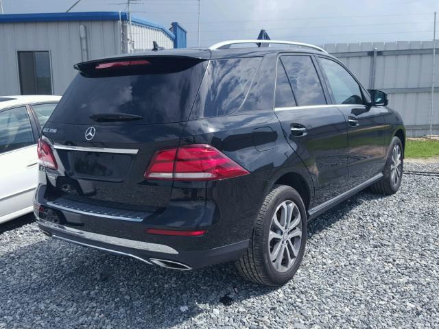 4JGDA5JB7GA748918 - 2016 MERCEDES-BENZ GLE 350 BLACK photo 4