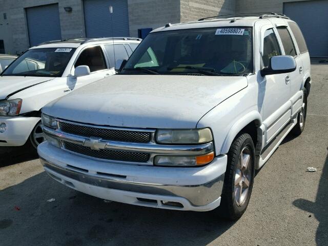 1GNEC13T74J176009 - 2004 CHEVROLET TAHOE WHITE photo 2