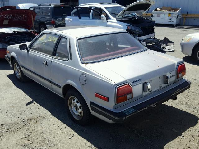 JHMSN3222CC045162 - 1982 HONDA PRELUDE GRAY photo 3