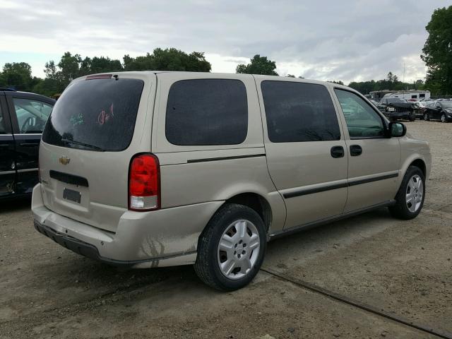 1GNDV23W97D193466 - 2007 CHEVROLET UPLANDER L 棕色 照片 9
