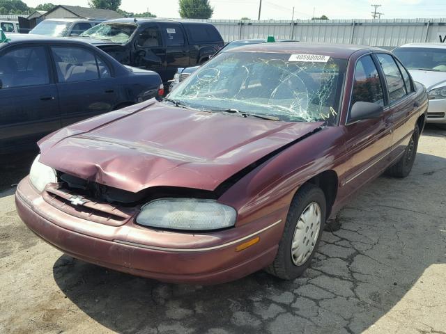 2G1WL52MXW9141020 - 1998 CHEVROLET LUMINA BAS BURGUNDY photo 2