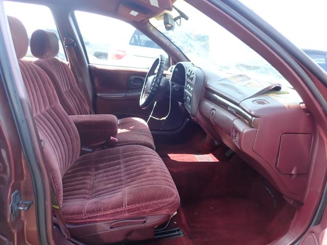 2G1WL52MXW9141020 - 1998 CHEVROLET LUMINA BAS BURGUNDY photo 5