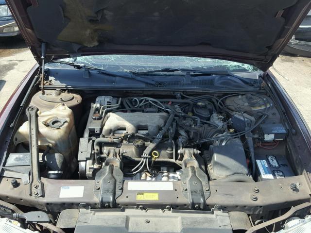 2G1WL52MXW9141020 - 1998 CHEVROLET LUMINA BAS ბურგუნდია ფოტო 7