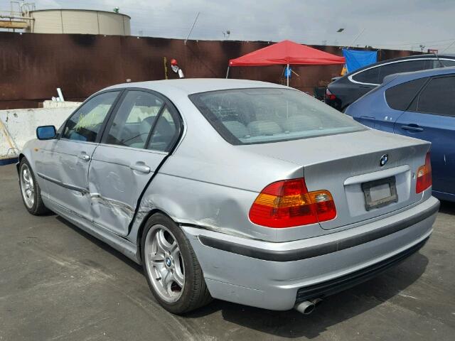 WBAEV53443KM25827 - 2003 BMW 330 I SILVER photo 3