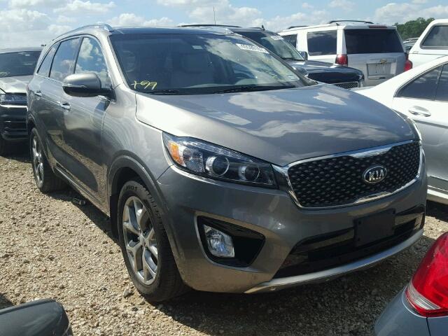 5XYPK4A5XHG308082 - 2017 KIA SORENTO SX BROWN photo 1