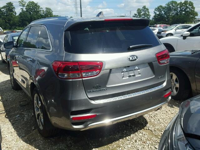 5XYPK4A5XHG308082 - 2017 KIA SORENTO SX BROWN photo 3