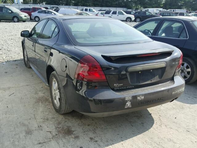 2G2WP552271102142 - 2007 PONTIAC GRAND PRIX BLACK photo 3