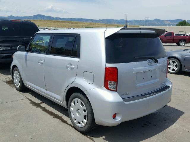 JTLZE4FE9CJ015148 - 2012 TOYOTA SCION XB Plata foto 3
