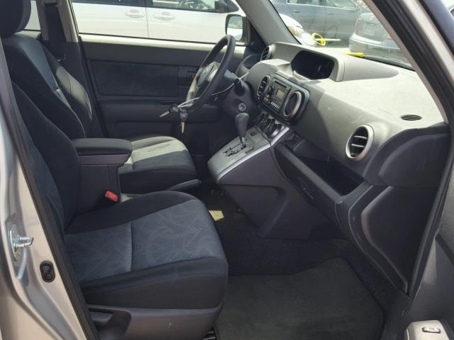 JTLZE4FE9CJ015148 - 2012 TOYOTA SCION XB Plata foto 5