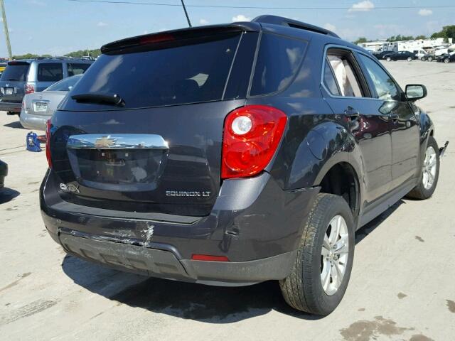 1GNALBEK4FZ144017 - 2015 CHEVROLET EQUINOX LT BLACK photo 4