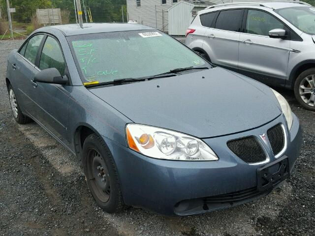 1G2ZF55B864276655 - 2006 PONTIAC G6 SE BLUE photo 1