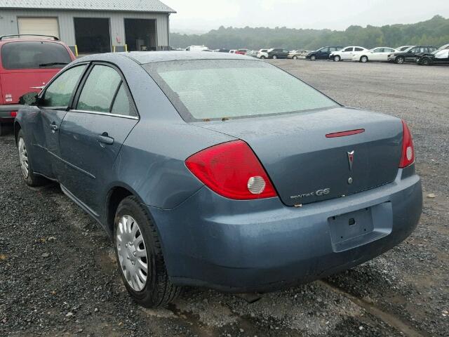 1G2ZF55B864276655 - 2006 PONTIAC G6 SE BLUE photo 3