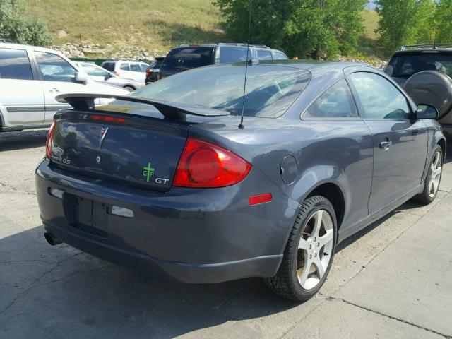 1G2AN18B087209179 - 2008 PONTIAC G5 GT BLUE photo 4