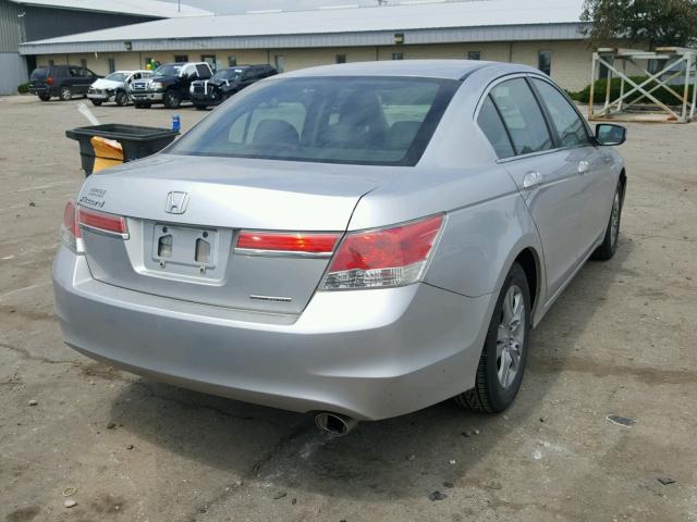 1HGCP2F6XCA175887 - 2012 HONDA ACCORD SE SILVER photo 4