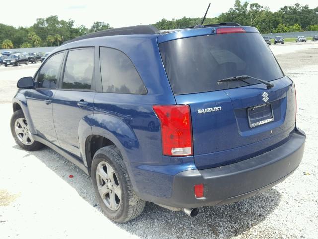 2S3DB217086110909 - 2008 SUZUKI XL7 BLUE photo 3