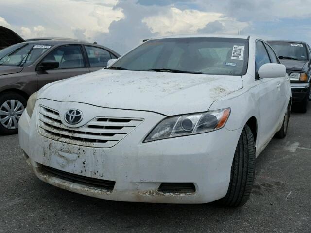 4T1BE46K97U683647 - 2007 TOYOTA CAMRY NEW WHITE photo 2