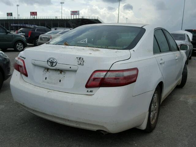 4T1BE46K97U683647 - 2007 TOYOTA CAMRY NEW WHITE photo 4