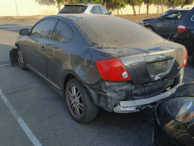 JTKDE177770148340 - 2007 TOYOTA SCION TC 灰色 照片 3