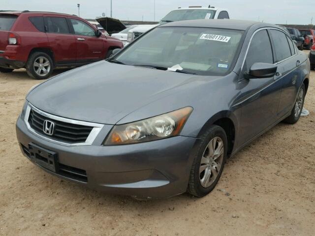 JHMCP26458C060489 - 2008 HONDA ACCORD LXP GRAY photo 2