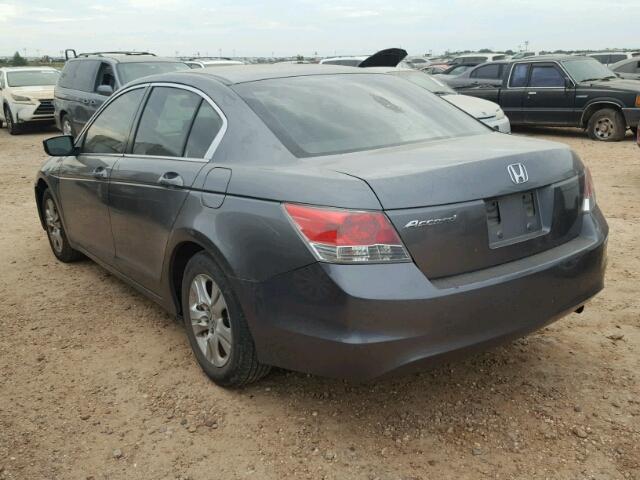 JHMCP26458C060489 - 2008 HONDA ACCORD LXP GRAY photo 3