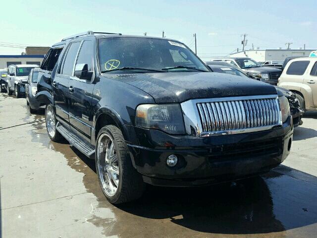 1FMFK19567LA99260 - 2007 FORD EXPEDITION BLACK photo 1