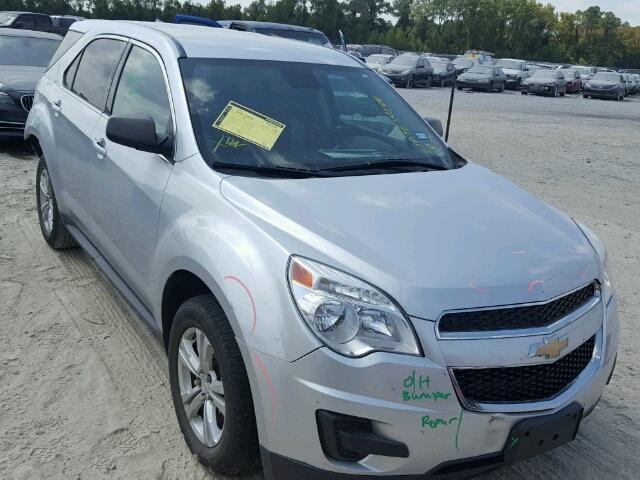 2GNFLCEK5D6350693 - 2013 CHEVROLET EQUINOX SILVER photo 1