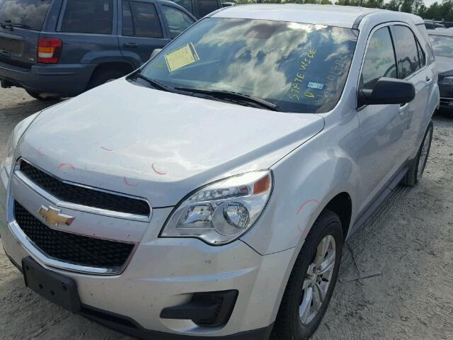 2GNFLCEK5D6350693 - 2013 CHEVROLET EQUINOX SILVER photo 2