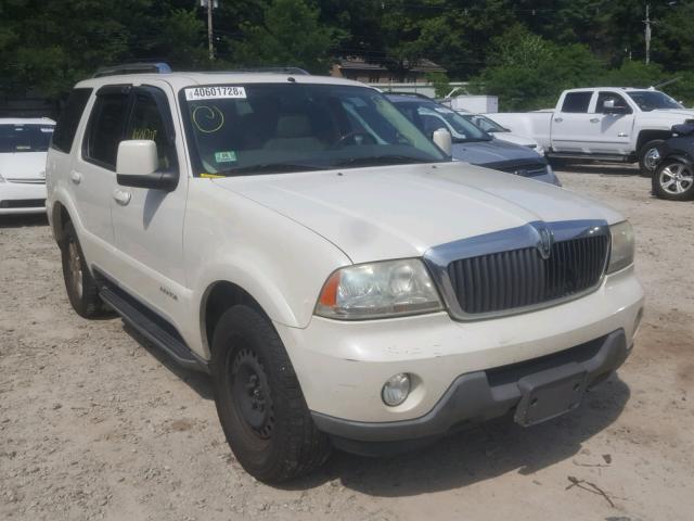 5LMEU88H54ZJ00978 - 2004 LINCOLN AVIATOR 白色 照片 1
